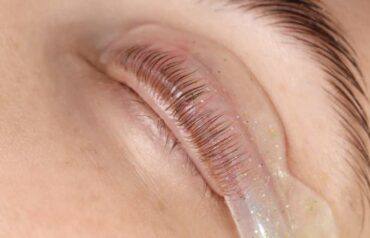 Natural lash lift result close-up at Iconic Brow N Wax, Deception Bay